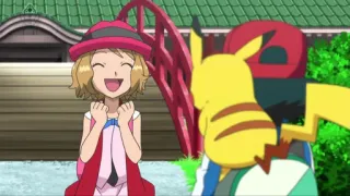 😍 Serena Pokemon Серена, Покемон, Пикачу, Мультфильм whatsapp sticker