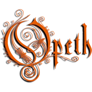 🤟 Opeth música, banda, logotipo, metal telegram sticker