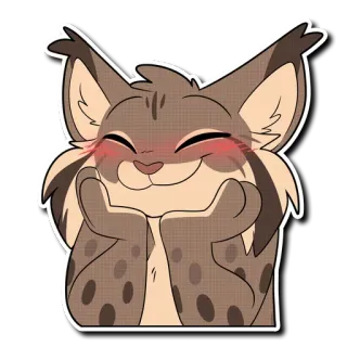 Фуррьки/Поняхи by @fStikBot telegram stickers