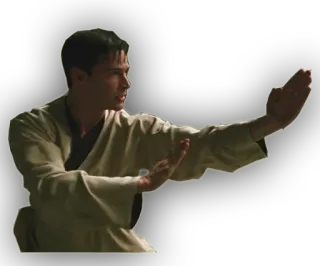 👊 Kampfsport, Karate, Kung Fu, Kämpfer, Mann, Pose, Action whatsapp sticker