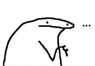 🦦 florkofcows, seni garis, berpikir, meme, pertanyaan, bingung, kartun telegram sticker