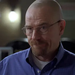 🧪 Walter White Breaking Bad Walter White, Breaking Bad, Heisenberg, Bryan Cranston, TV show, character telegram sticker