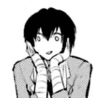 🥚 Osamu Dazai Bungou Stray Dogs Anime, Postać, Manga, Bungou Stray Dogs, Osamu Dazai telegram sticker