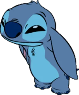 🏃 Stitch Lilo & Stitch สติช, ลีโล่ แอนด์ สติช, ดิสนีย์, การ์ตูน, น่ารัก, เอเลี่ยน telegram sticker