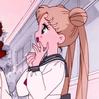 😍 Sailor Moon anime, sailor moon, character, manga, cute, cartoon telegram sticker