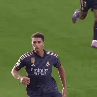 🔵 Jude Bellingham Real Madrid Emirates Fly Better whatsapp sticker