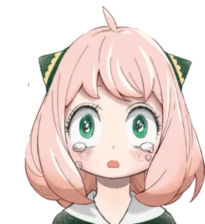 🥺 Anya Anime, Chica, Linda, Spy x Family, Anya Forger whatsapp sticker