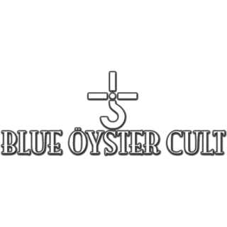 🤟 BLUE ÖYSTER CULT banda, rock, logotipo, música, Blue Oyster Cult telegram sticker