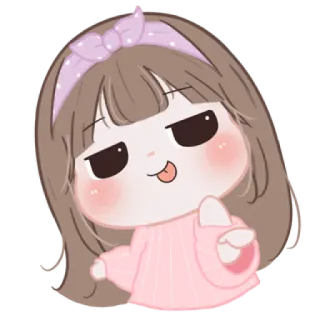 🍪 cartoon, girl, cute, anime, sticker telegram sticker