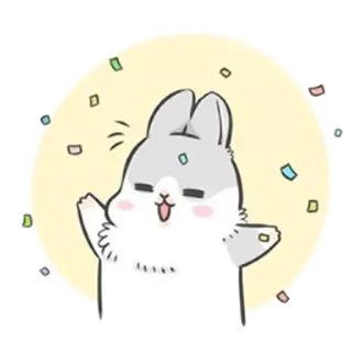 Machiko Rabbit telegram stickers