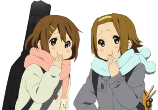 😂 Anime, Mädchen, Süß, Schals, Erröten whatsapp sticker