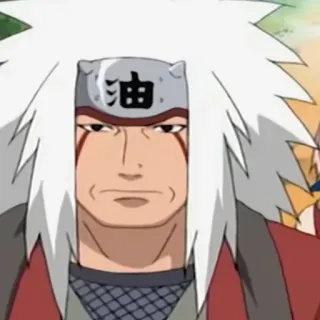 🌫 Jiraiya Naruto 油 Anime, Manga, Jiraiya, Naruto, Personaje telegram sticker