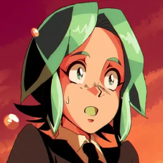 😧 Phosphophyllite Houseki no Kuni Anime, Manga, Houseki no Kuni, Fosfofilita, Personaje, Gema, llorando telegram sticker