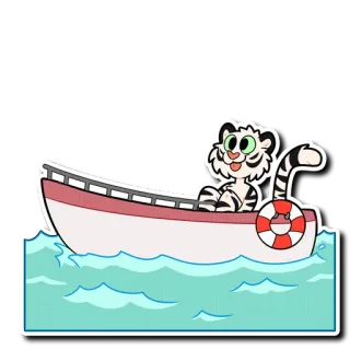 White Tiger 2 telegram stickers