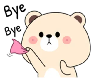 😁 곰, 귀여운, 동물, 스티커, 카와이, 만화 telegram sticker