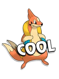 😎 COOL sticker, cool, cartoon whatsapp sticker