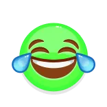 😂 lachen, emoji, weinen, lustig, ausdruck telegram sticker