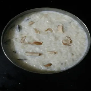 🥛 Dessert, Essen, Kheer, Indisches Essen, Süßspeise, Reispudding telegram sticker