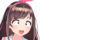 😝 Kizuna AI Anime, Personagem, Fofo, Kizuna Ai, Vtuber whatsapp sticker
