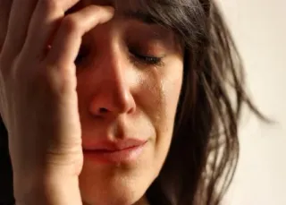 😪 piangere, triste, donna, emozione, lacrime telegram sticker