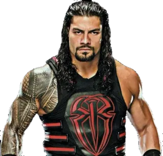 ☺️ Roman Reigns wrestler, roman reigns, wwe, sports, athlete telegram sticker