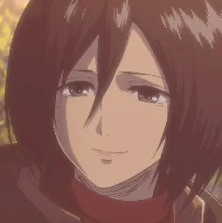💗 Mikasa Ackerman Attack on Titan Mikasa, Anime, Attack on Titan, AOT, Charakter telegram sticker