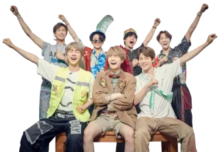 🎤 Gruppe, Leute, Prominente, K-Pop, Musik, fröhlich telegram sticker