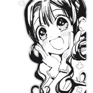 🤩 Anime, Mangá, Garota, Fofo, Desenho animado telegram sticker