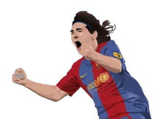 😁 Lionel Messi football, football, athlète, célébration, sports telegram sticker