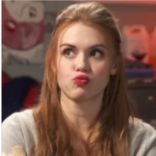 😘 Lydia Martin Teen Wolf teen wolf, Lydia Martin, Holland Roden, tv show, actress whatsapp sticker
