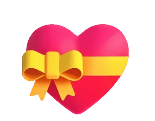 💝 hati, cinta, hadiah, pita, hari Valentine telegram sticker