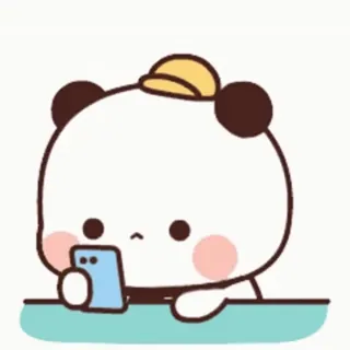 🎈 Panda, süß, kawaii, Cartoon, Tier, Sticker telegram sticker