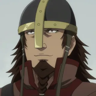 🏹 Anime, Guerrier, Viking, Casque telegram sticker