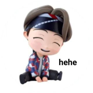 😄 hehe การ์ตูน, น่ารัก, ฮิฮิ, จิบิ, ตัวละคร, คาวาอิ telegram sticker