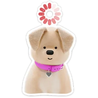 🐶 강아지, 개, 귀여운, 스티커, 애완동물, 동물, 만화 telegram sticker