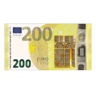 💶 200 EURO Geld, Währung, Euro, 200, Finanzen telegram sticker