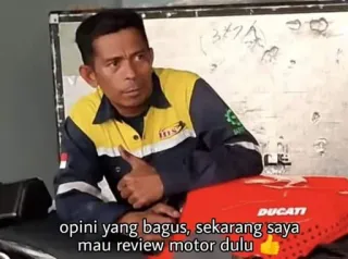 🤔 opini yang bagus, sekarang mau review motor dulu whatsapp sticker