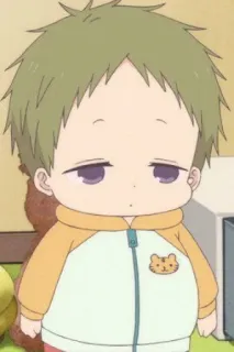 🎆 Anime, Personagem, Fofo, Criança, Ilustração telegram sticker