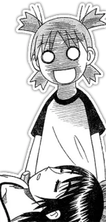 😈 Anime, Impactado, Manga, Dibujos animados whatsapp sticker