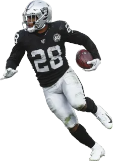 🏃‍♂️ Football americano, Sport, Giocatore, Running back, Atleta, Las Vegas Raiders telegram sticker