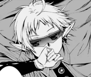 😎 Anime, Manga, Elf, Charakter, Visier telegram sticker