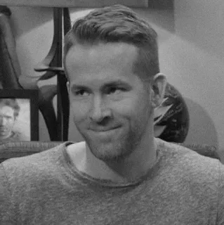 ➕ Ryan Reynolds acteur, célébrité, homme, portrait, star de cinéma, drôle telegram sticker