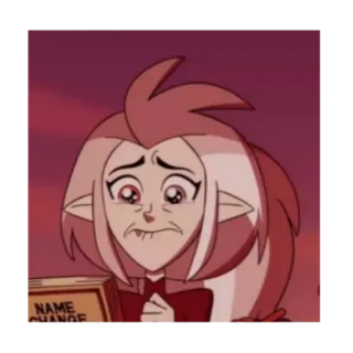 🥺 Eda Clawthorne The Owl House NAME
CHANGE desenho animado, animação, The Owl House, Eda Clawthorne, mudança de nome, triste telegram sticker