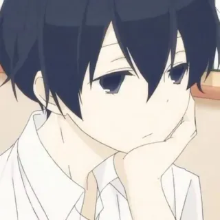 🕸 Anime, Manga, Chłopak, Słodki, Postać telegram sticker