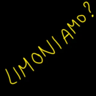 🍋 LIMONIAMO? 이탈리아어, 속어, 키스 telegram sticker