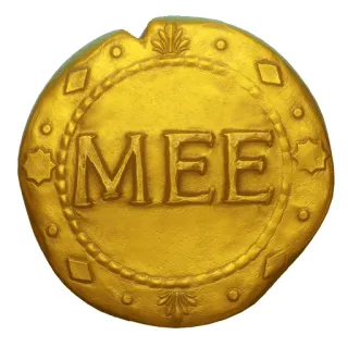 🌕 MEE coin, gold, treasure, money, currency telegram sticker