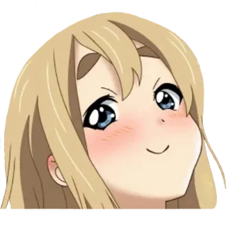 💕 Mugi K-On! anime, K-On!, Mugi, cute, smile telegram sticker