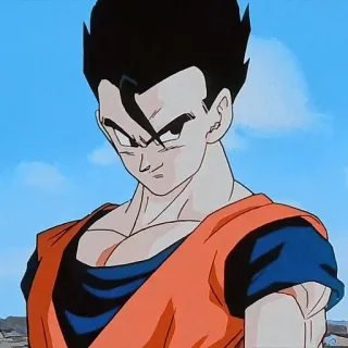🔥 Gohan Dragon Ball Z 动漫, 龙珠, 悟饭, 角色, 卡通 telegram sticker