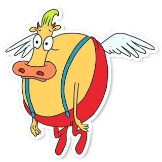Rocko's modern life telegram stickers