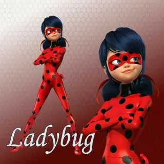 🐞 Ladybug 卡通, 超级英雄, 瓢虫, 瓢虫少女 whatsapp sticker